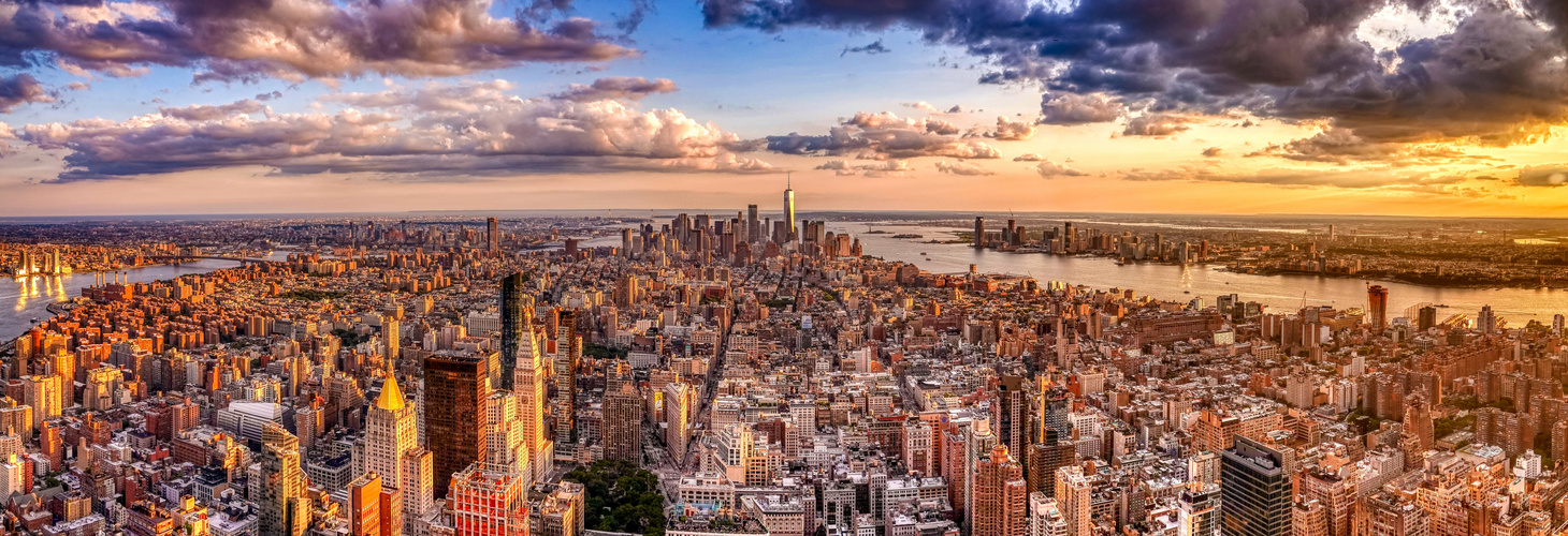 Panorama New York City Skyline