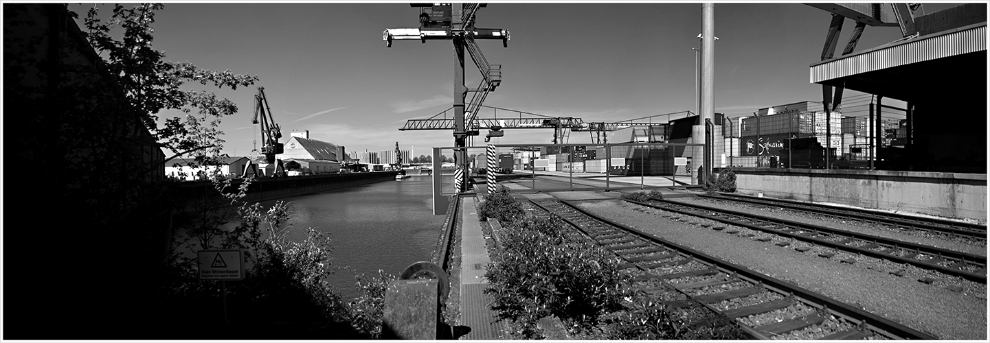 Panorama Niehler Hafen