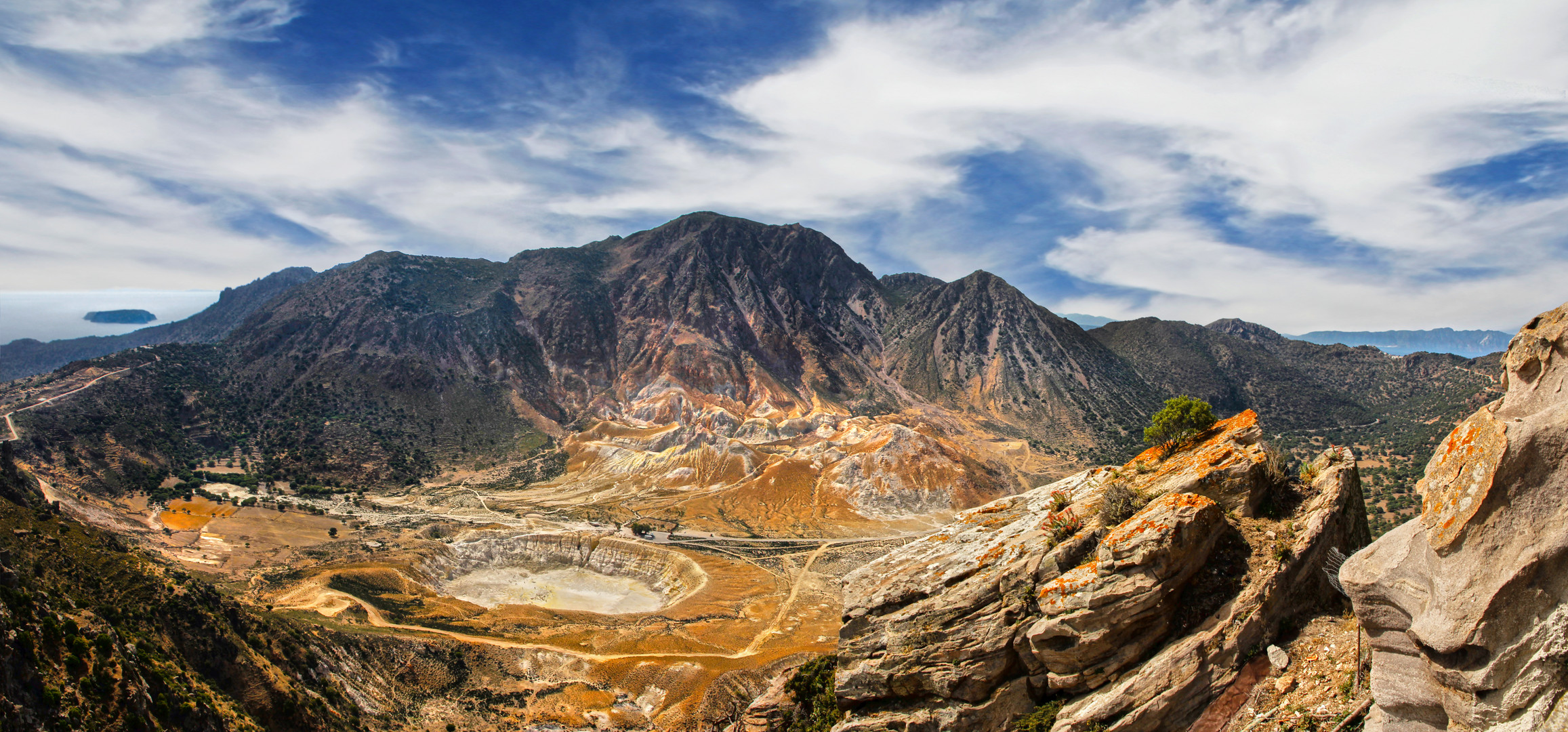 Panorama Nisyros Krater