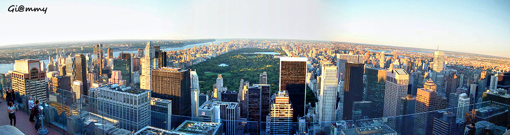 Panorama North Manhattan - Central Park