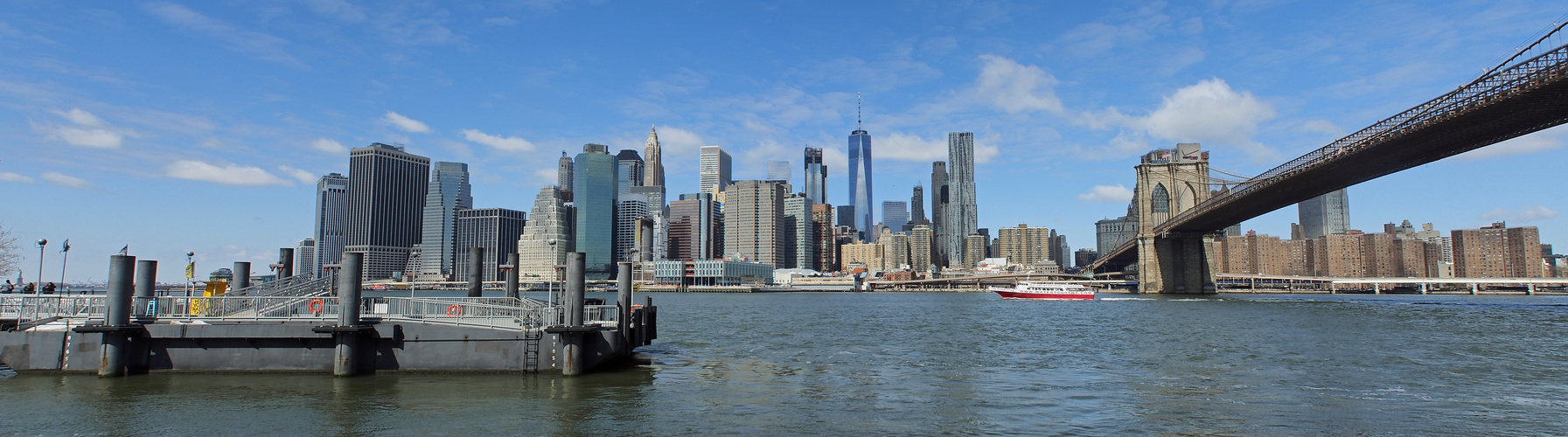 Panorama NYC from Brooklyn