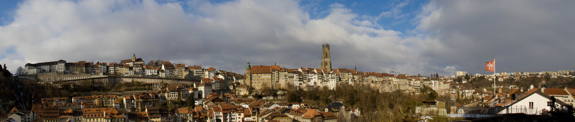 Panorama of Fribourg