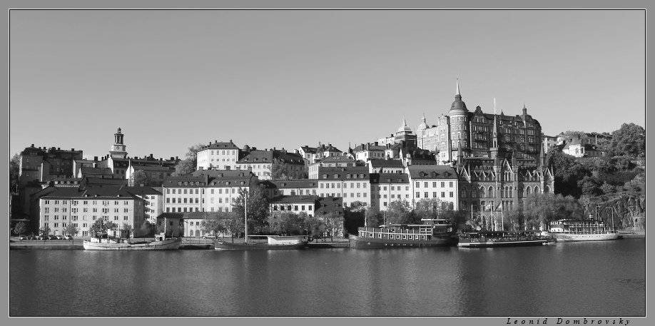 Panorama of Stockholm