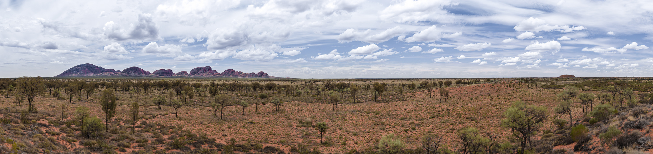 Panorama Olgas - Ayers Rock