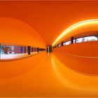 Panorama orange way