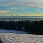 Panorama Ostalpen (Gesäuse) bis Chiemgauer Alpen