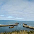 Panorama over Whitby Harbour and Bay