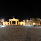 Panorama Pariser Platz und Brandenburger Tor HDR