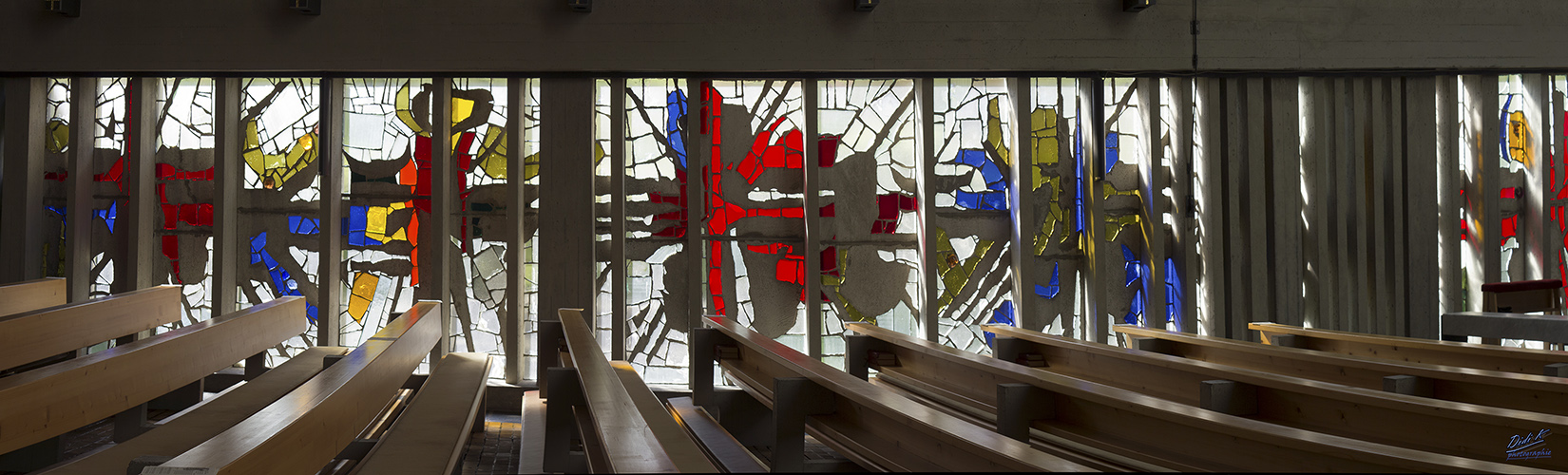 Panorama - Pfarrkirche St. Josef in Landeck Bruggen