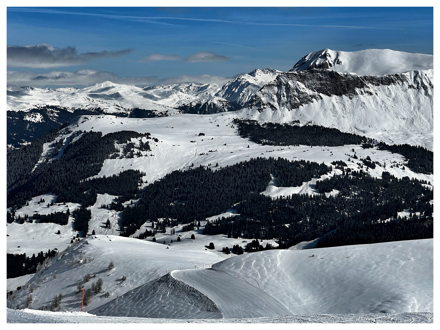 … Panorama Piste Pradaschier (Churwalden)