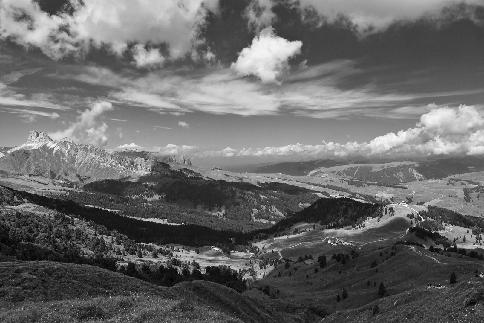 Panorama Plattkofelhütte