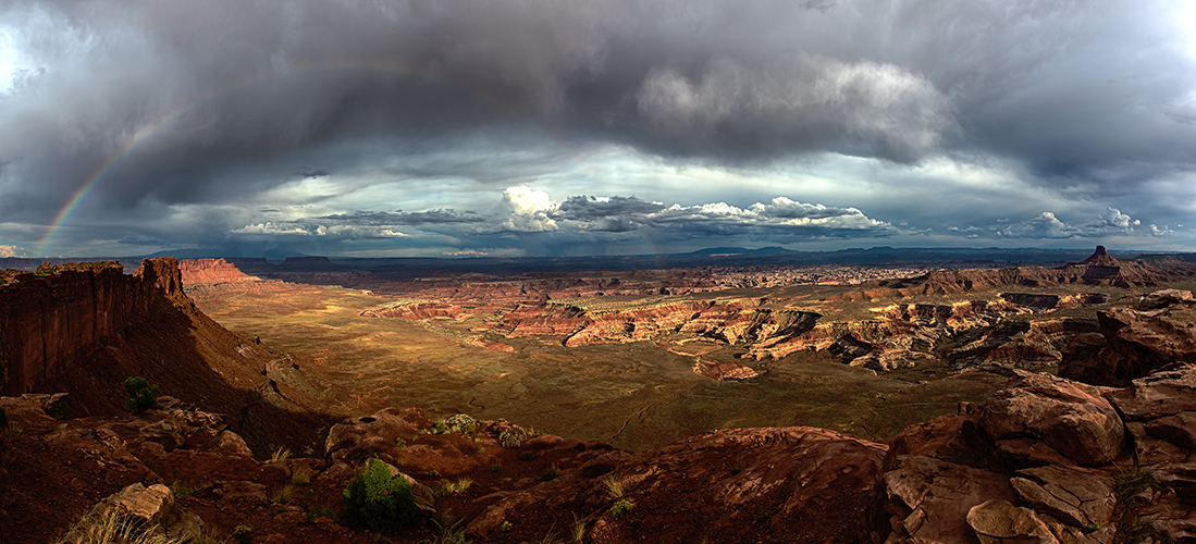 Panorama Point in der Maze des Canyonlands NP