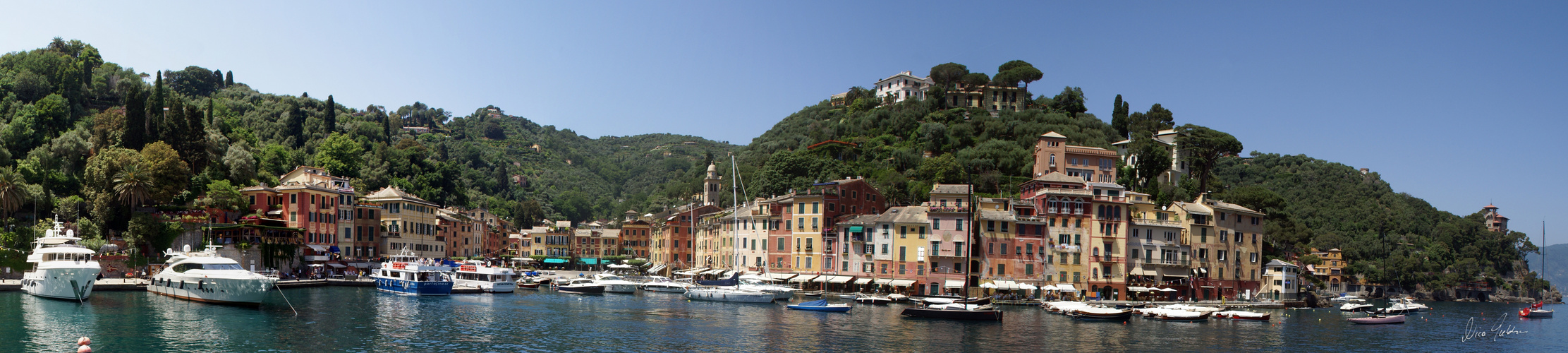 Panorama Porto Fino, Italien 2009