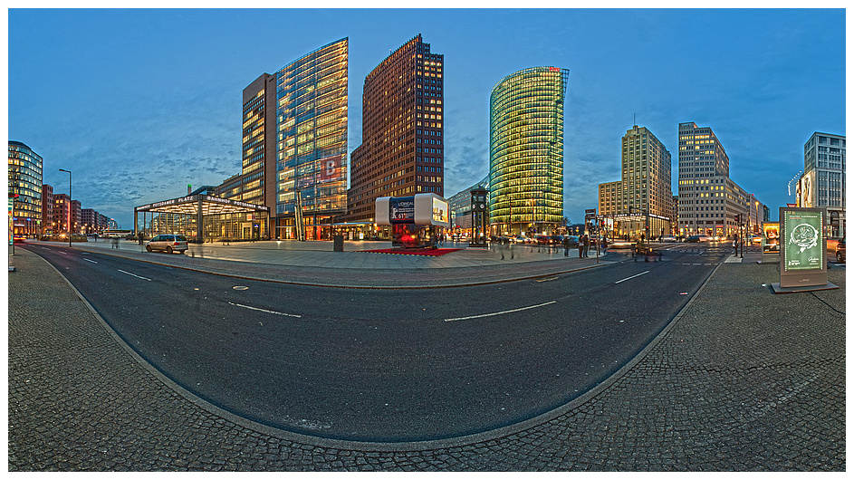 Panorama Potsdamer Platz