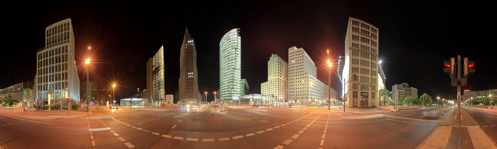 Panorama Potsdamer Platz Berlin HDR