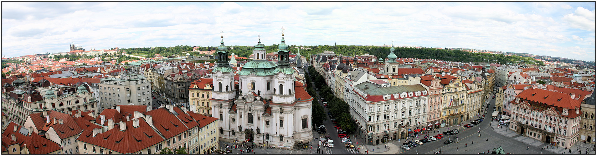 Panorama Prag