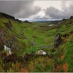 Panorama: Quiraing ohne Schafe