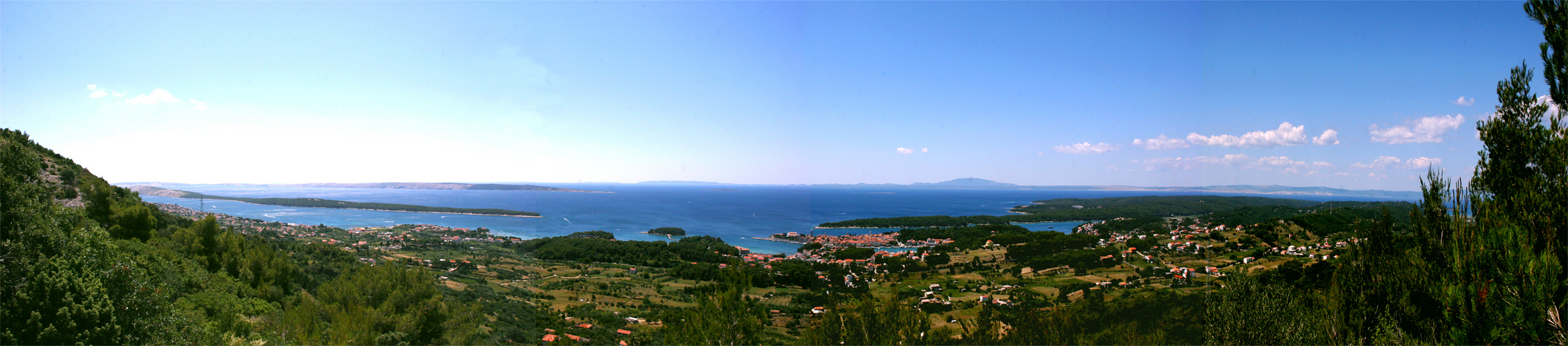 Panorama Rab/Kroatien