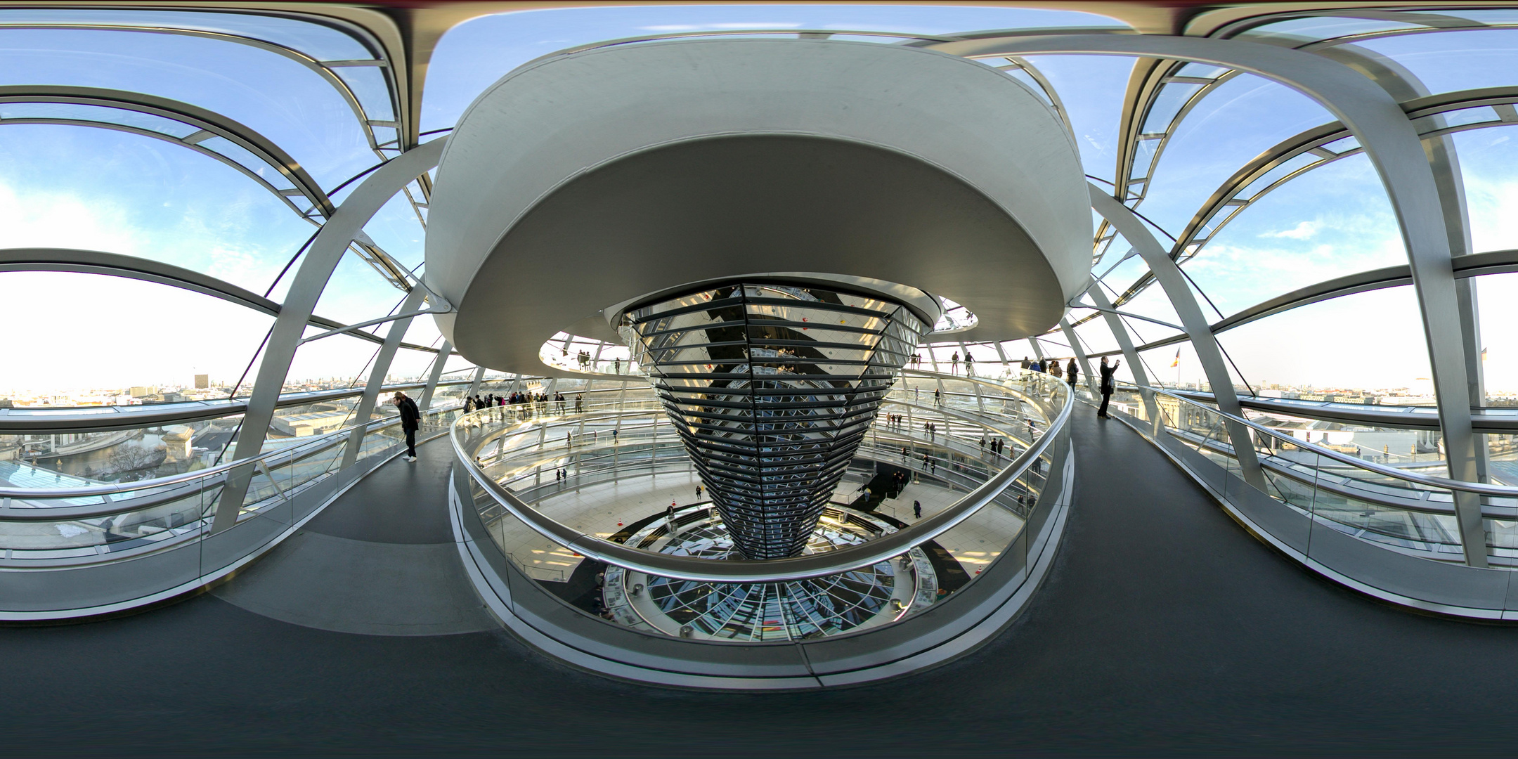 Panorama Reichstagskuppel