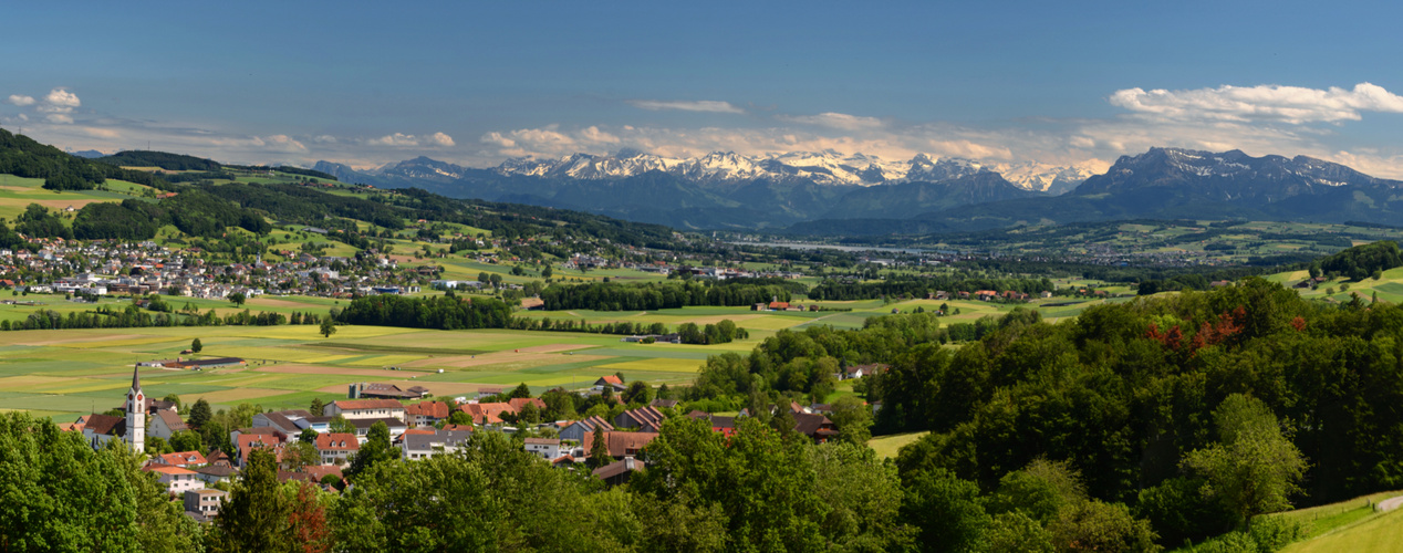 Panorama Reitnau, Sursee, Pilatus