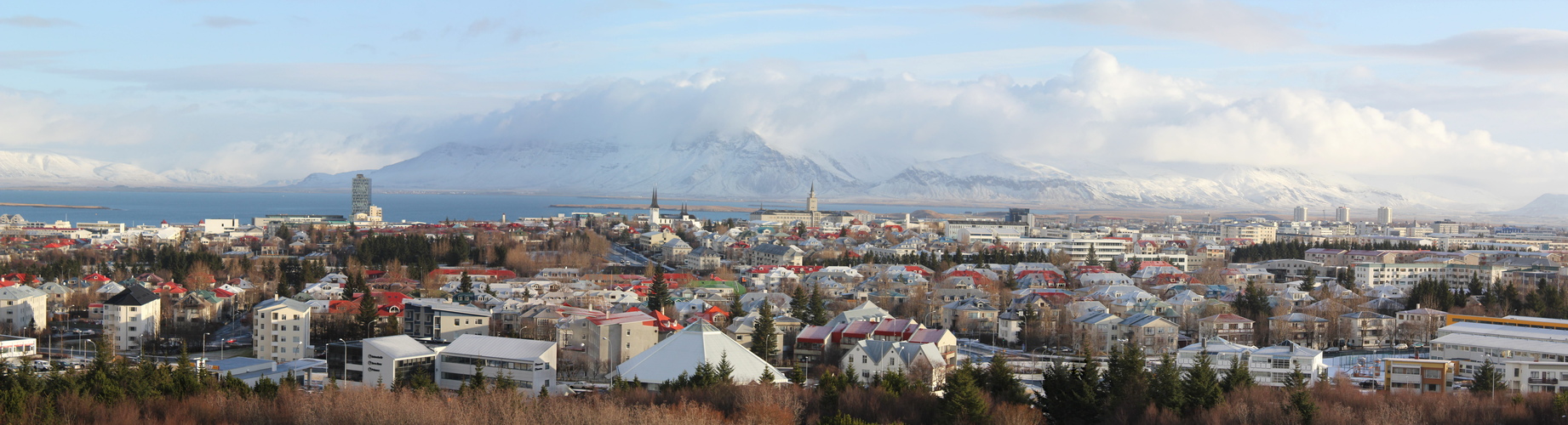 Panorama Reykjavik / Island