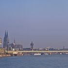 Panorama Rheinauhafen, Kölner Dom, Severinsbrücke