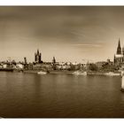 Panorama Rheinbrücke Köln