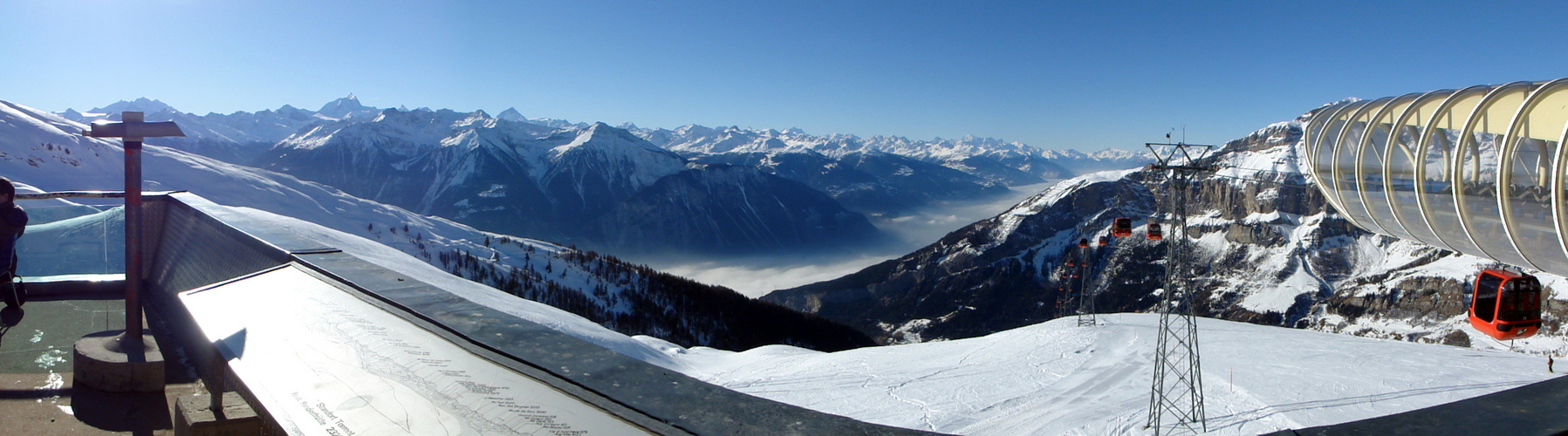 Panorama Rinderhütte:Wir sind auch Viertausender!