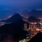 Panorama Rio; Pano; Panorama, Nachtaufnahme