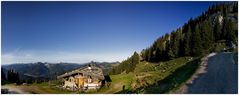 Panorama Rotwandweg Blick Richtung Schinder