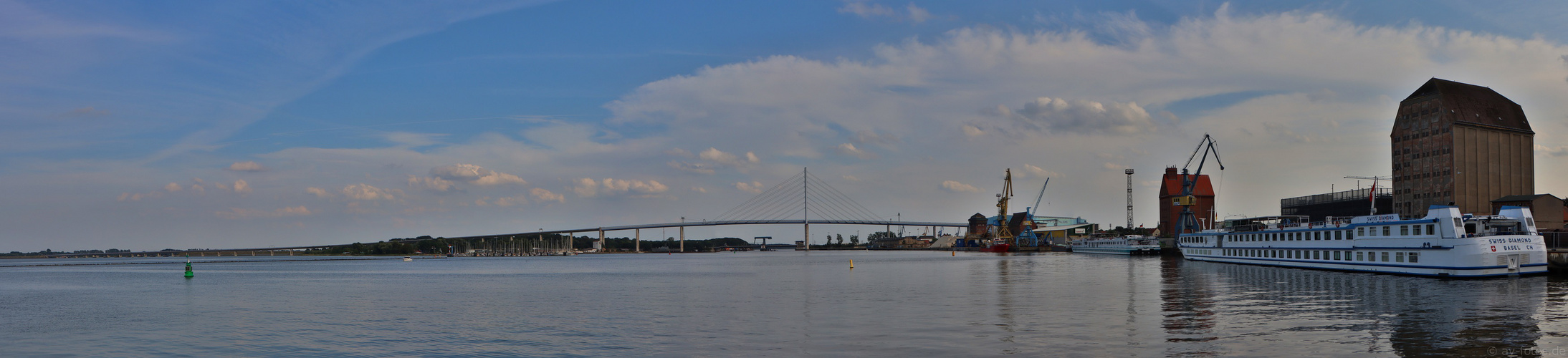 Panorama Rügenbrücke