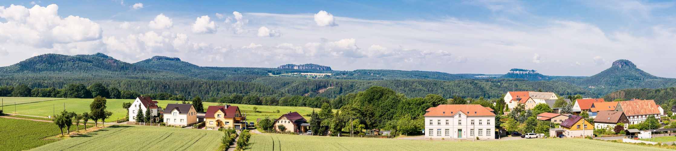 Panorama Sächsische Schweiz