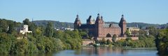 Panorama Schloss Aschaffenburg mit Pompejanum 