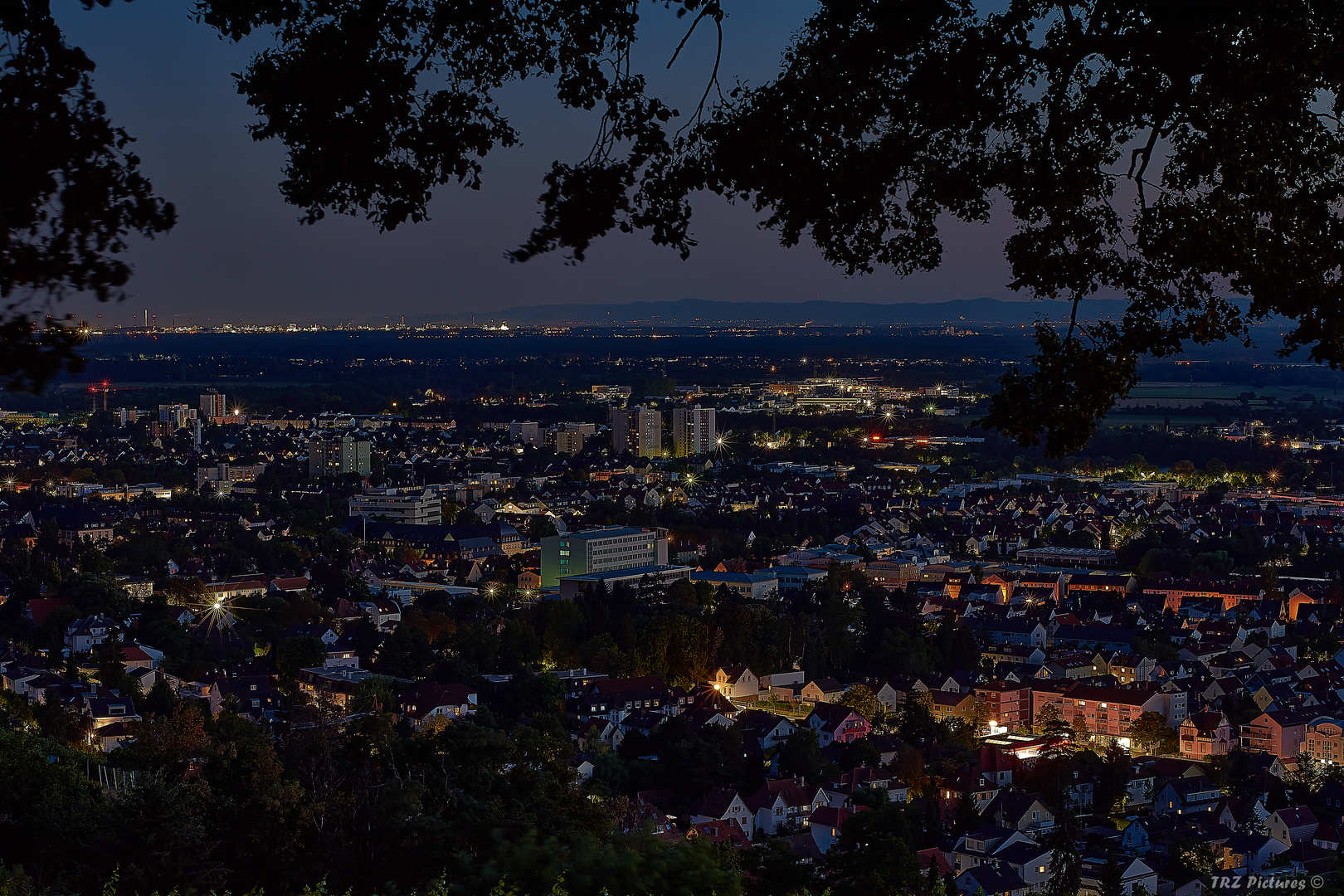 Panorama Schloss Auerbach