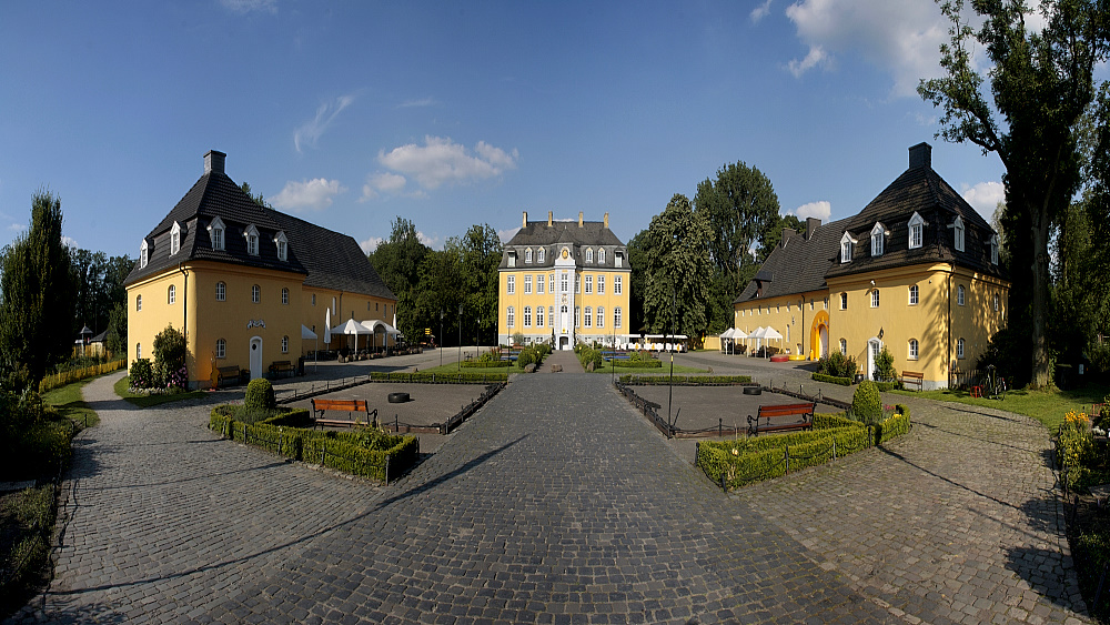 Panorama Schloß Beck [gestaucht]