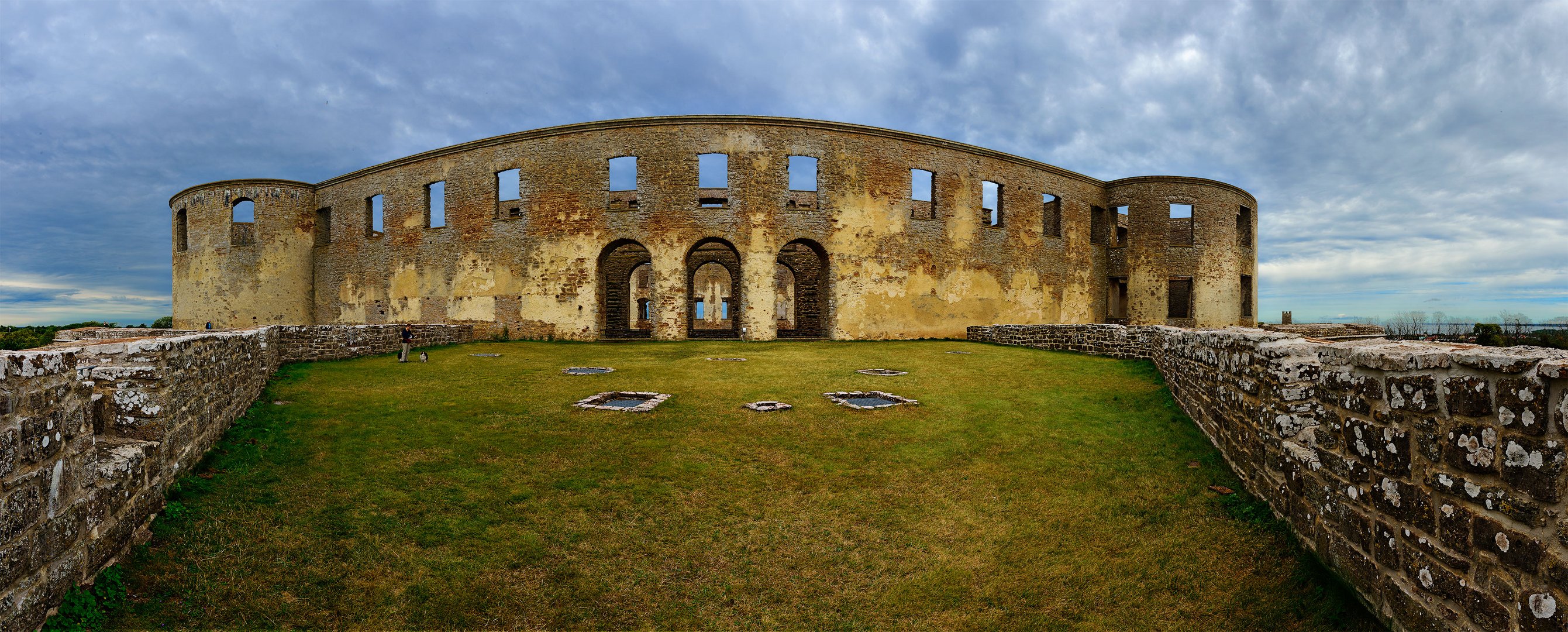 panorama Schloss Borgholm 