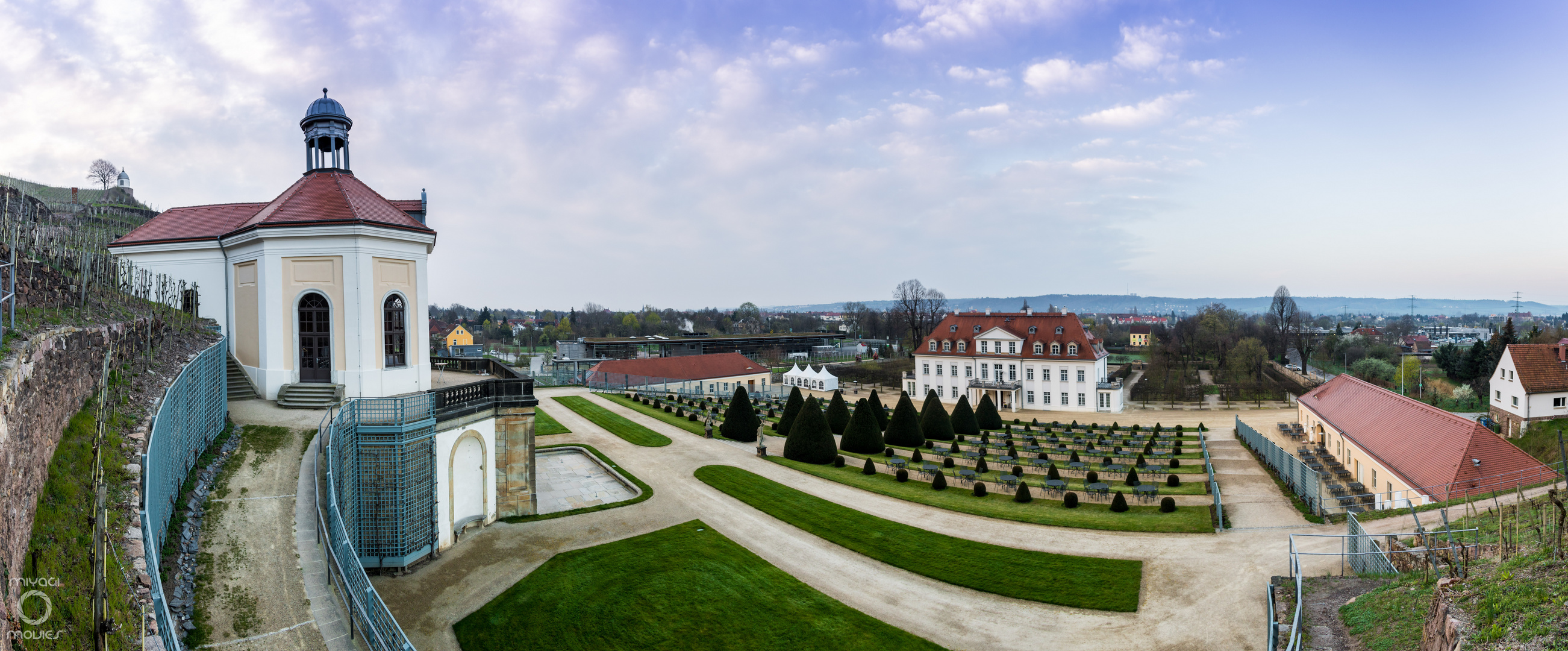 Panorama Schloss Wackerbarth