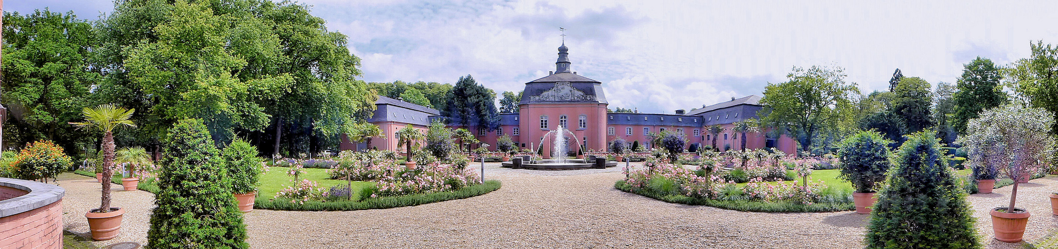 Panorama Schloss Wickrath