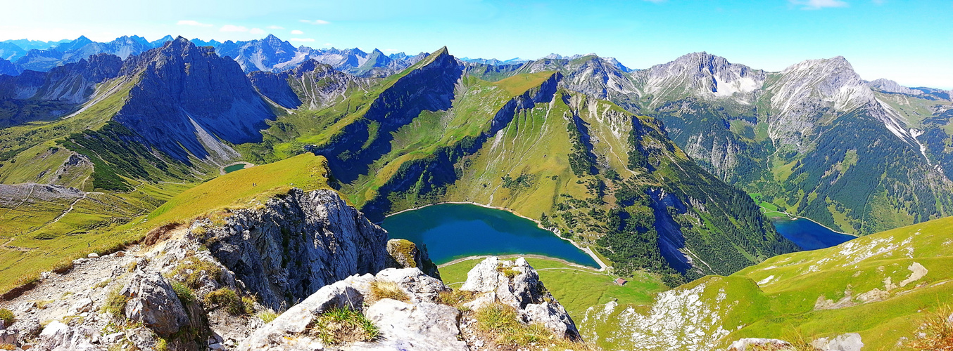 Panorama Schochenspitze im Herbst, 2013