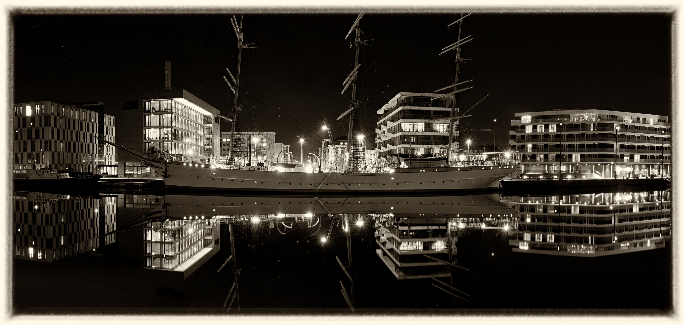 Panorama Schulschiff Deutschland Bremerhaven