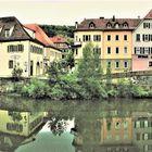  Panorama - Schwäbisch Hall mit Spiegelung