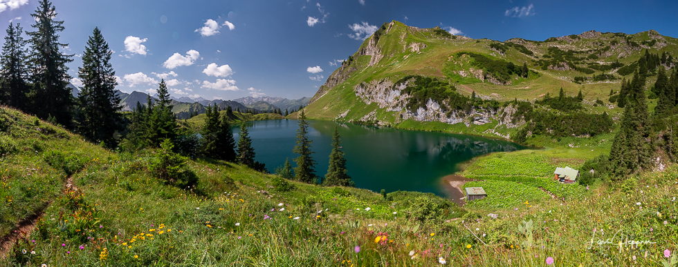 Panorama Seealpsee Oberstdorf