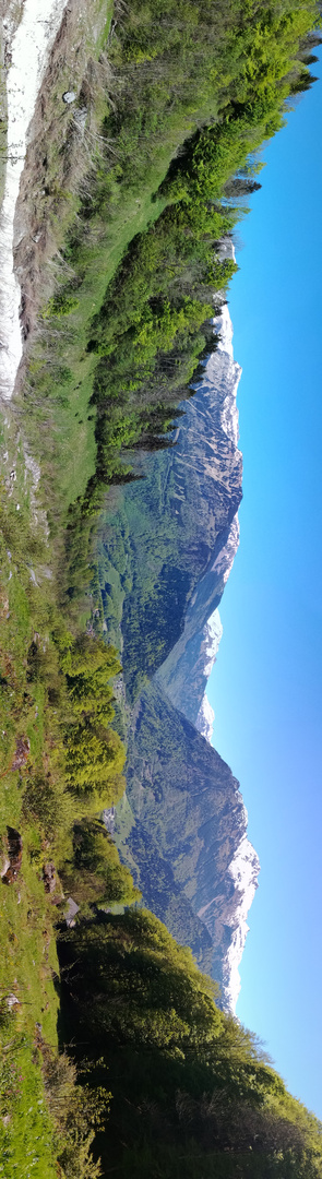 Panorama Sernftal Schwanden