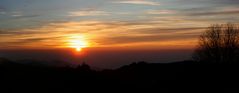 Panorama Sicht vom Feldberg aus