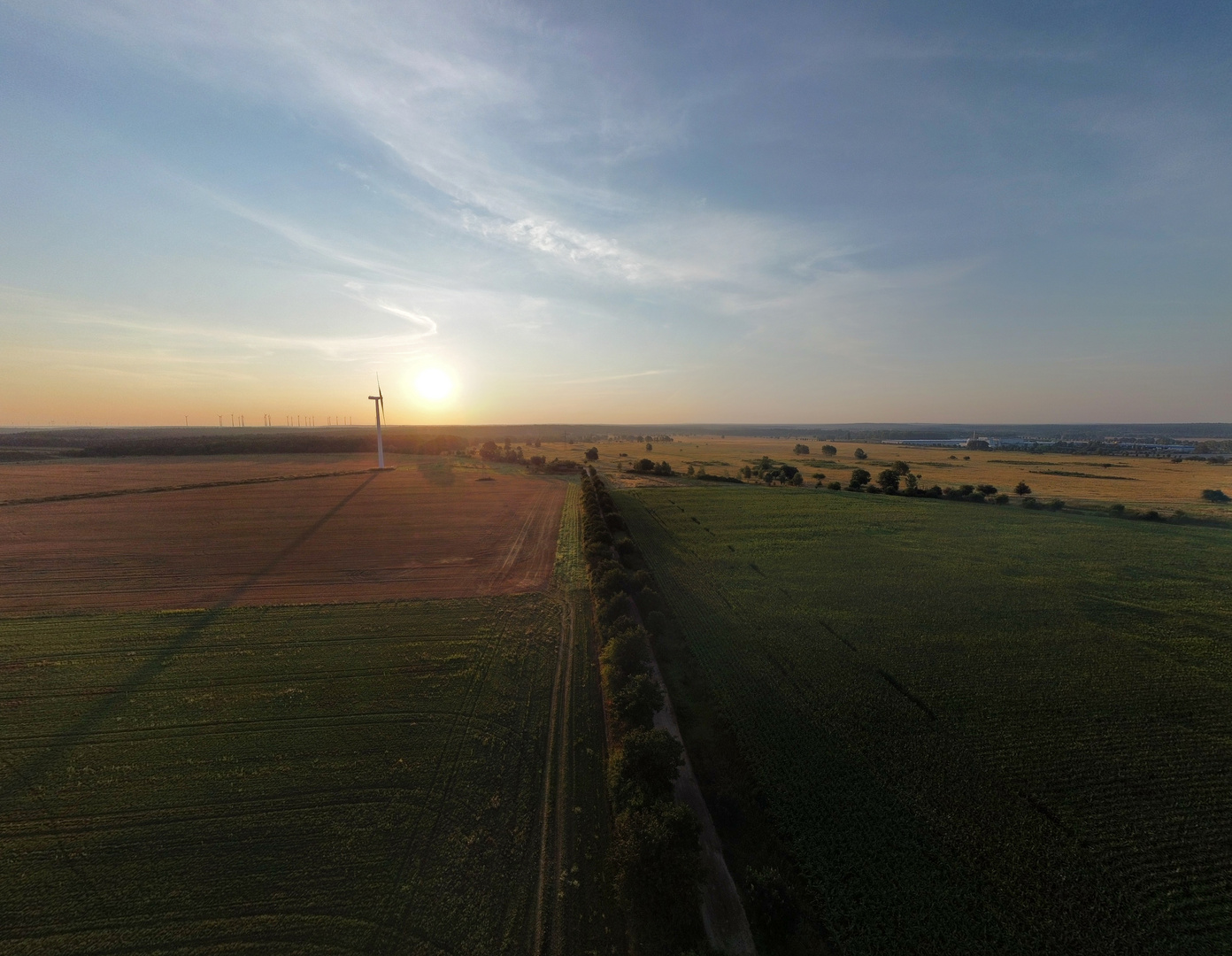 Panorama Sonnenaufgang