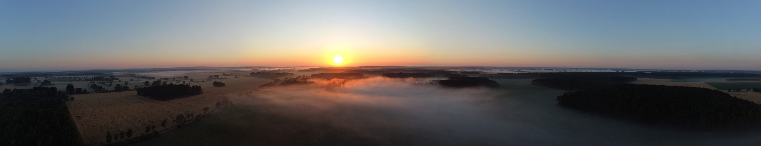 Panorama Sonnenaufgang