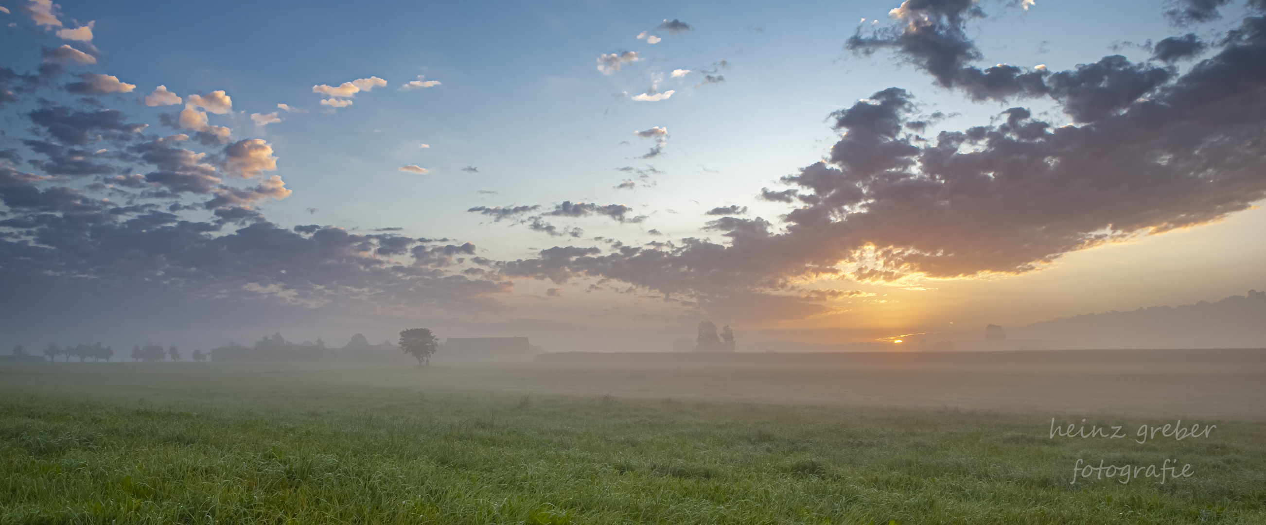 Panorama Sonnenaufgang