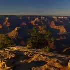 Panorama Sonnenuntergang am Grand Canyon am Yavapaii Point