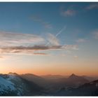 Panorama Sonnenuntergang