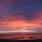 Panorama Sonnenuntergang Ostsee